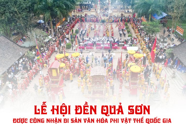 Lễ hội đền Quả Sơn Nghệ An - Công trình kiến trúc hàng ngàn năm tuổi