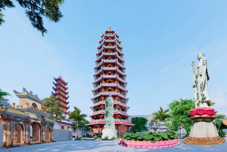 Tour du lịch Hành Hương 10 Chùa Miền Trung 3 ngày 3 đêm